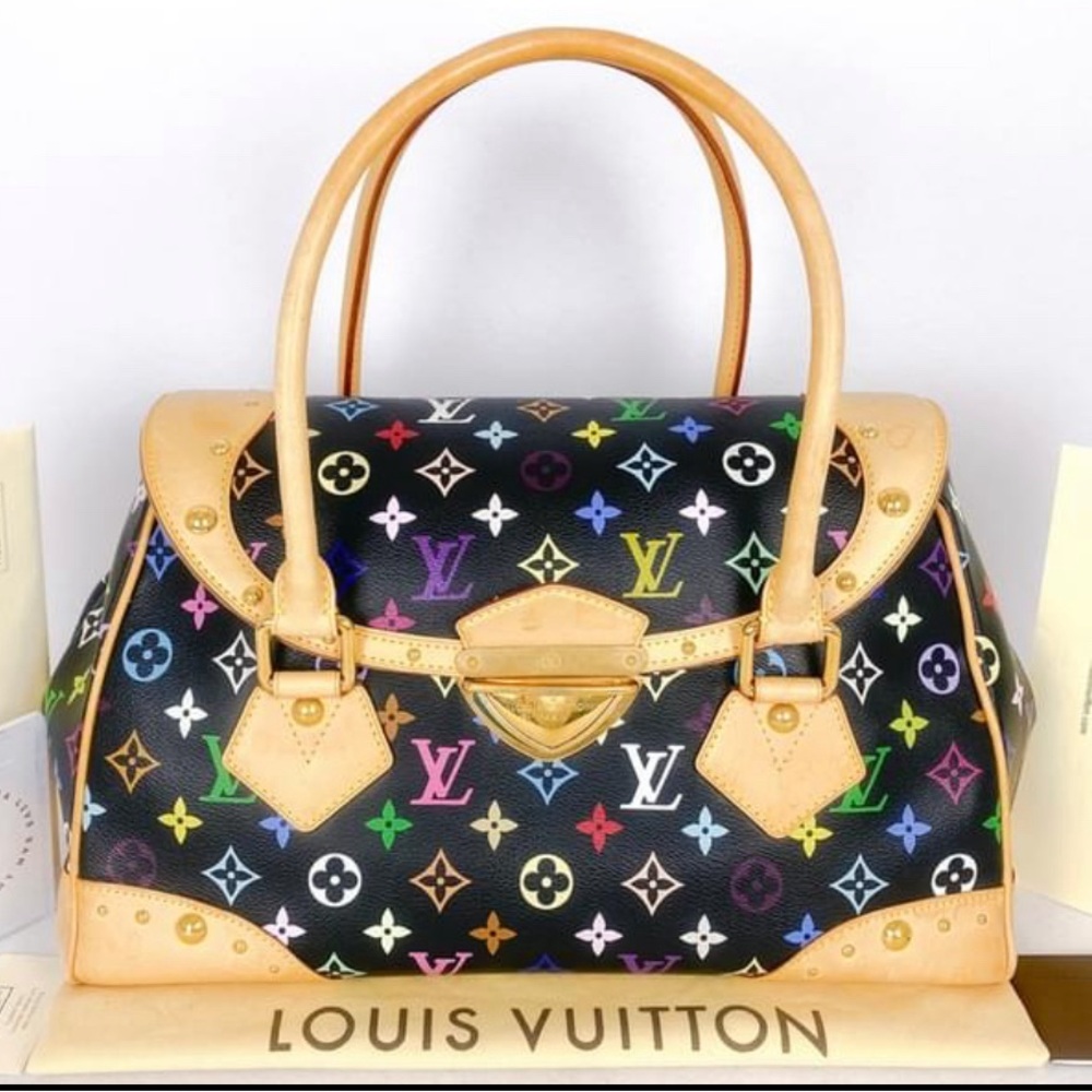 Authentic Louis Vuitton multicolor Beverly Noir